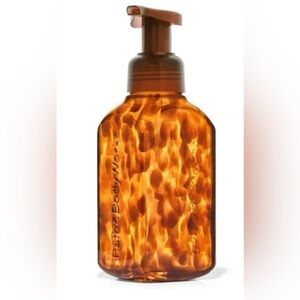 BATH & BODY WORKS TORTOISESHELL Foaming Hand Soap Refill Dispenser Holder Pump